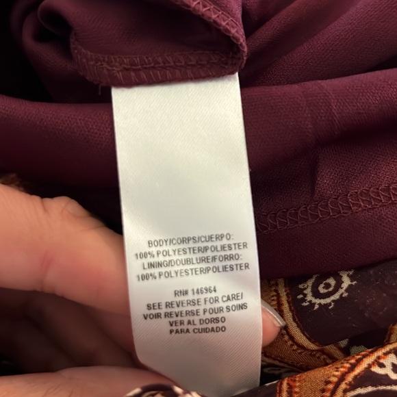 Julia Jordan Floral Tiered Flutter Sleeve Midi Women's Dress, NWOT - Size 12 - Picture 6 of 6